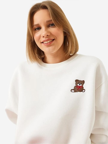 Bianco Lucci - Sweatshirt em branco