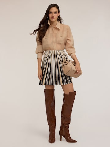 MOTIVI Shirt in Beige