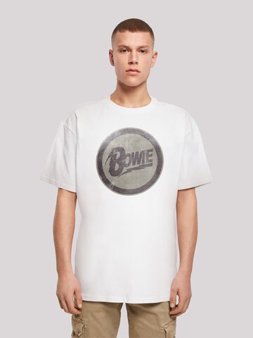 T-Shirt 'Rock Music Band' F4NT4STIC en blanc : devant