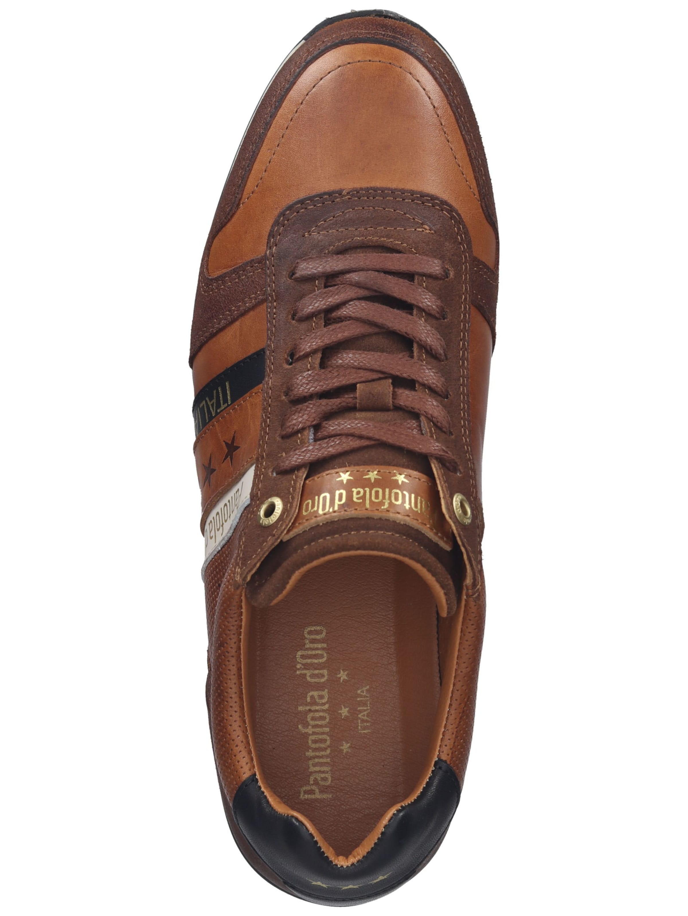 Sneaker bassa 'Rizza' di PANTOFOLA D'ORO in marrone