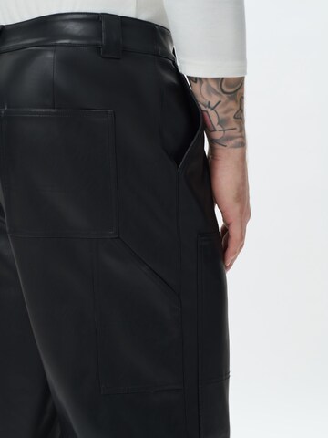 Wide Leg Pantalon KARIA by Loris Karius en noir