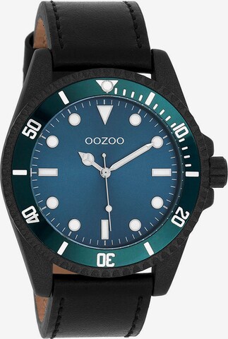 OOZOO Analog Watch in Blue: front