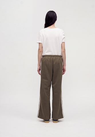 Wide leg Pantaloni de la ADIDAS ORIGINALS pe maro