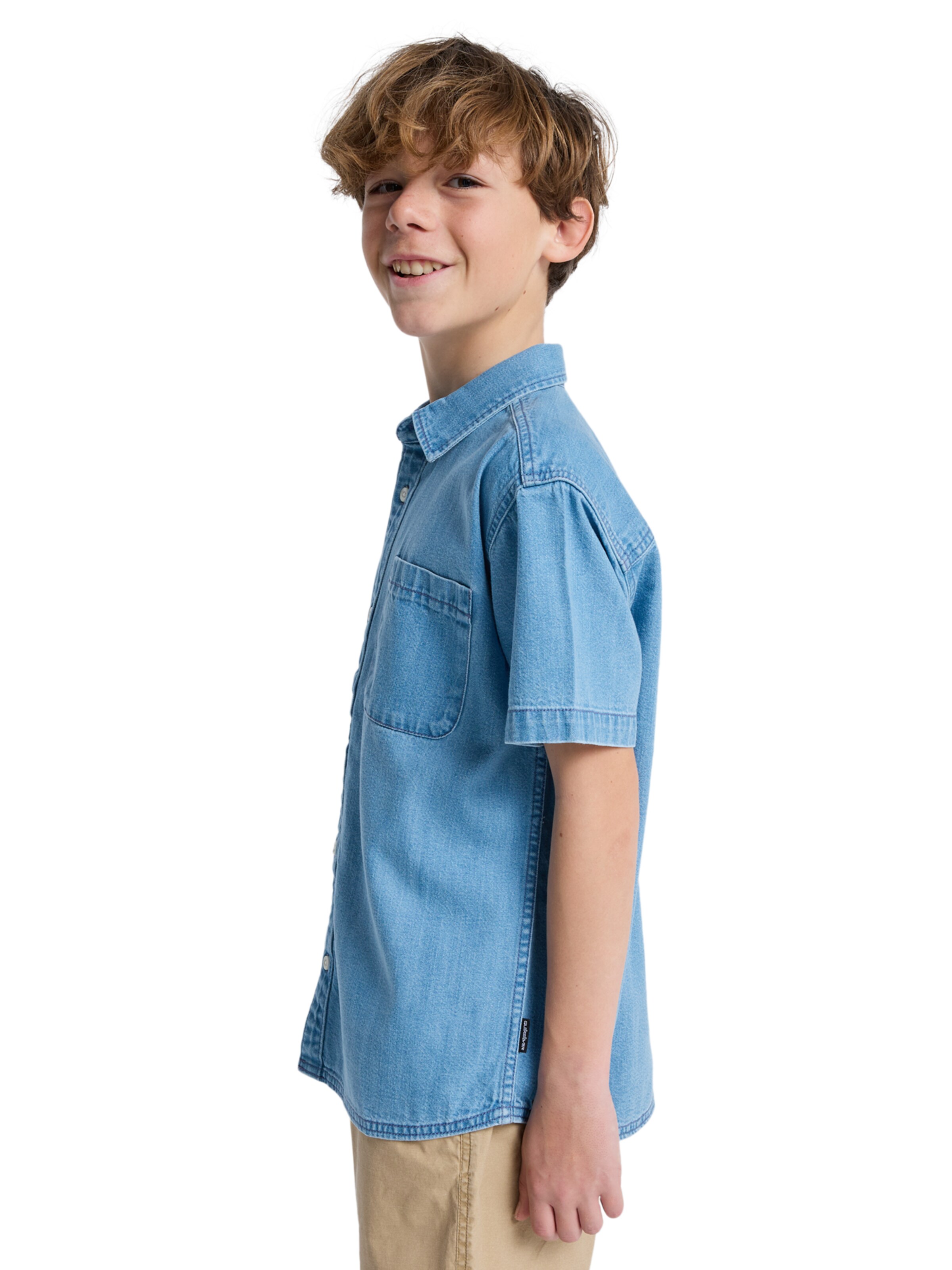 QUIKSILVER Regular fit Button Up Shirt in Blue