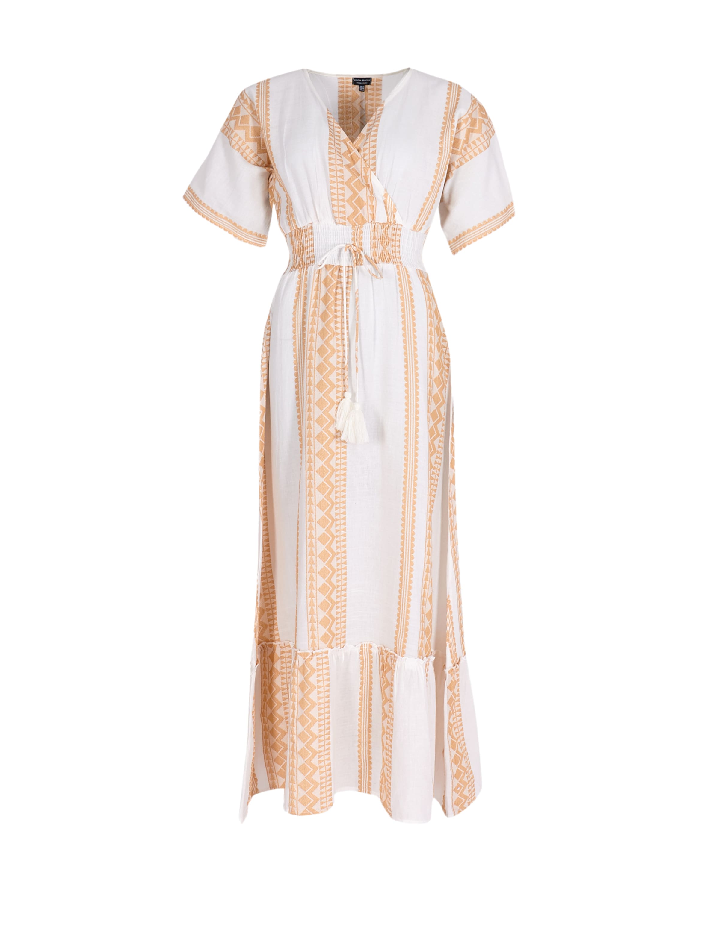 South Beach Kjole i hvid: forside