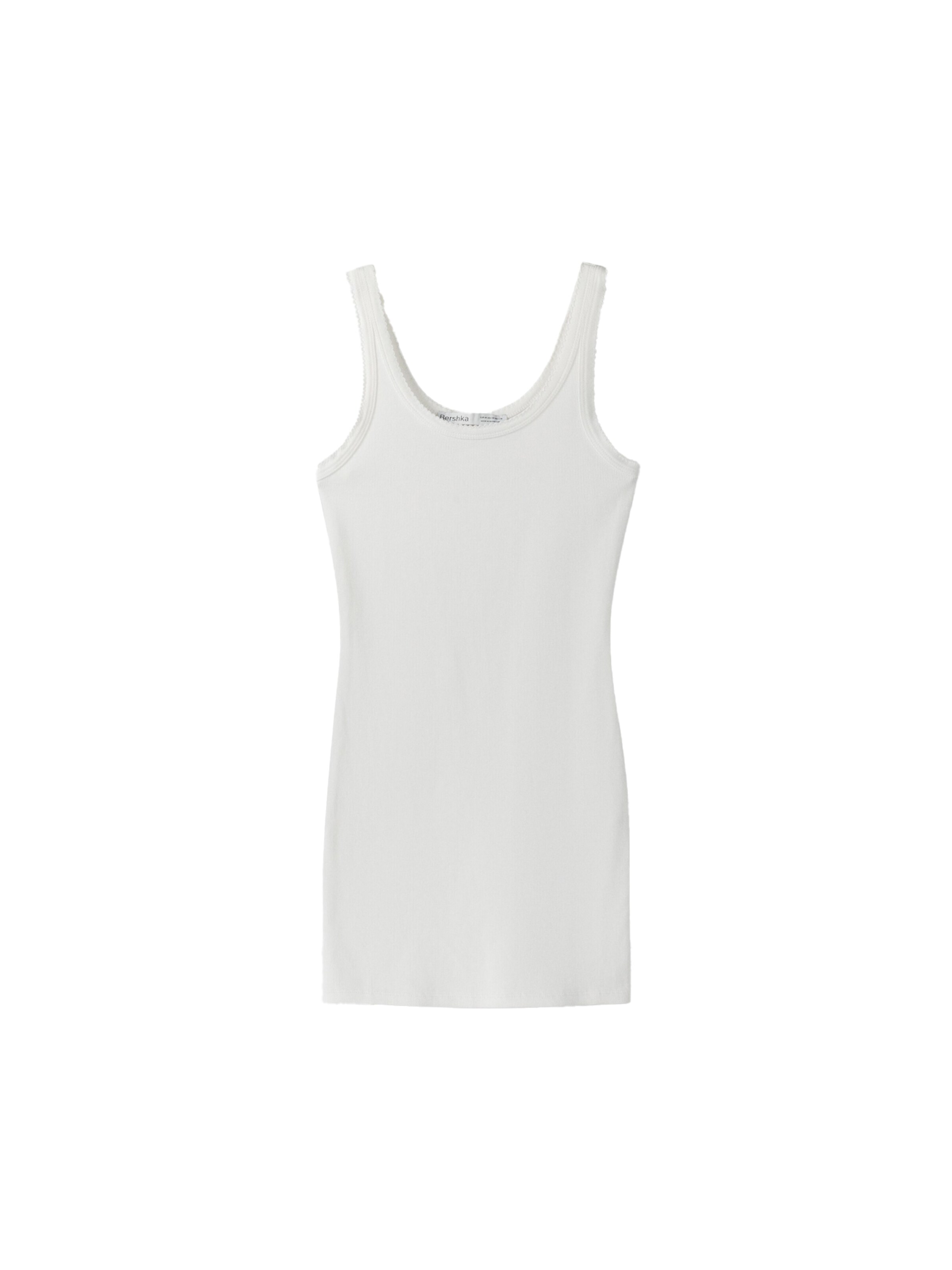 Bershka Mekko värissä valkoinen: etupuoli