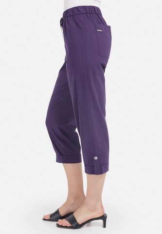 HELMIDGE Loose fit Pants in Purple