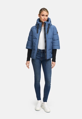 NAVAHOO Winterjacke 'Lotusherz XIV' in Blau