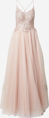 mascara Evening dress in Beige: front