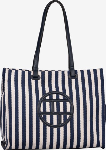 TOM TAILOR Shopper in Blauw: voorkant