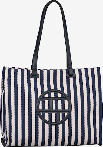 TOM TAILOR Shopper in Blauw: voorkant