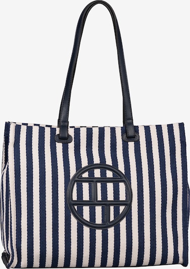 TOM TAILOR Shopper in navy / wollweiß, Produktansicht