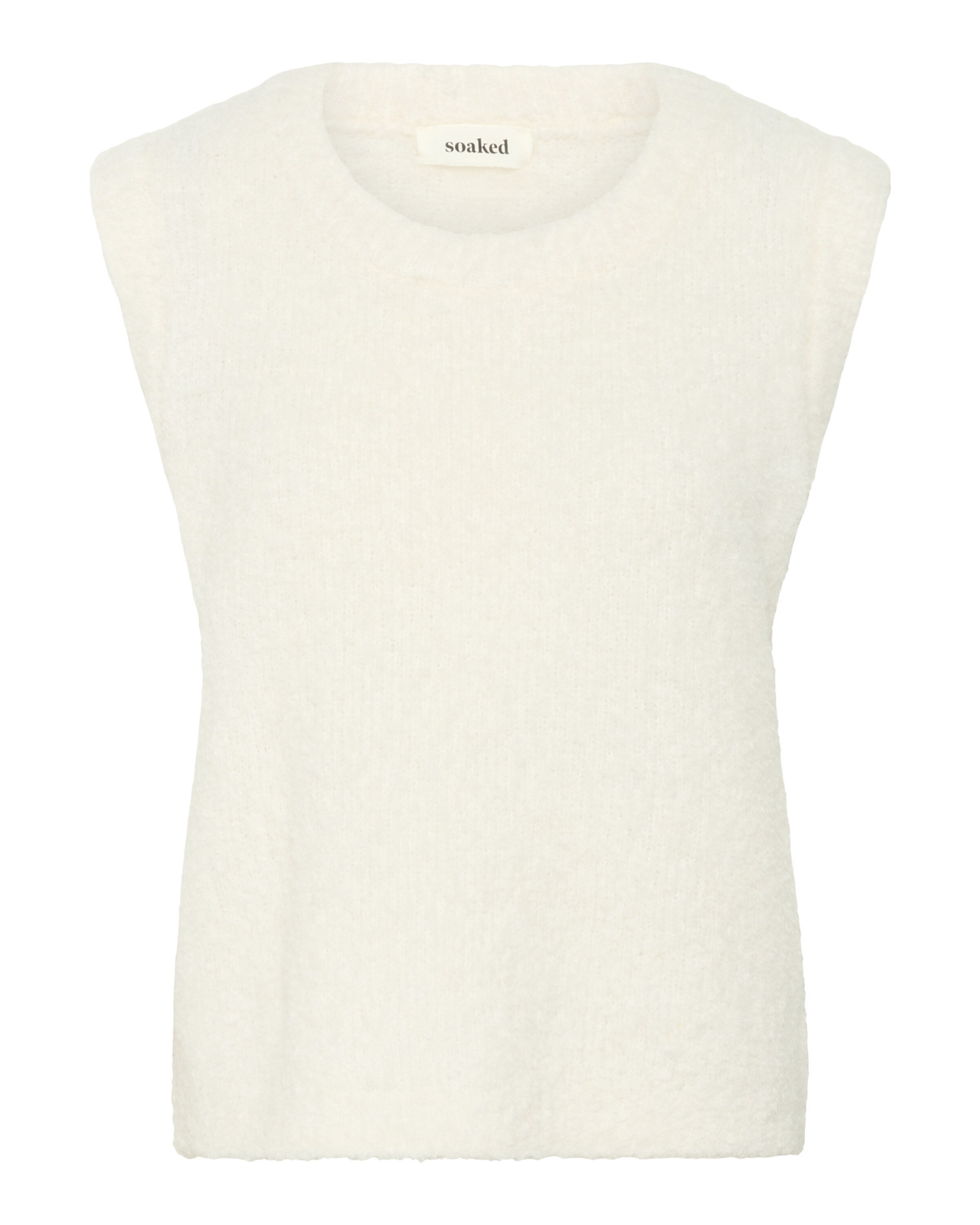 SOAKED IN LUXURY Sweater 'SLAmaris' in Beige: front