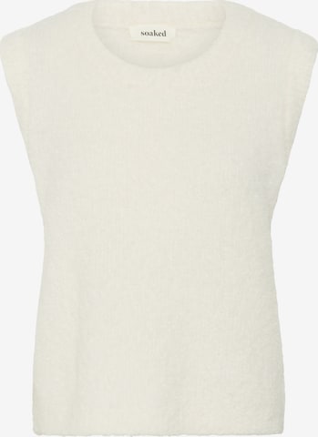 SOAKED IN LUXURY Sweater 'SLAmaris' in Beige: front