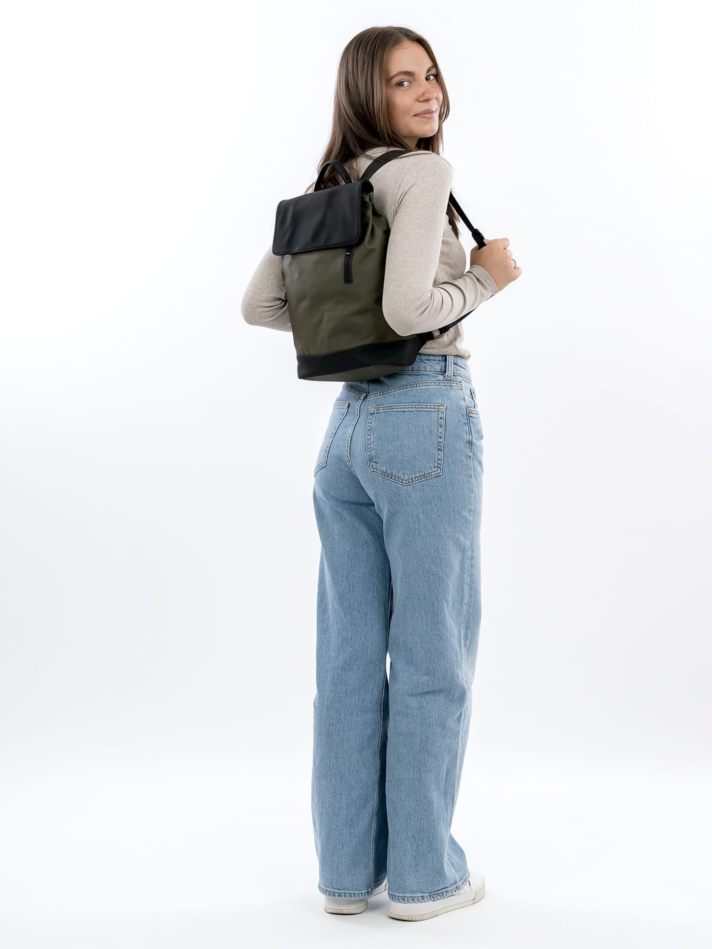 Emily & Noah Backpack 'Le Havre RUE 09 ' in Green