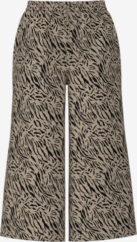 Wide Leg Pantalon 'NYA' PIECES en beige : devant