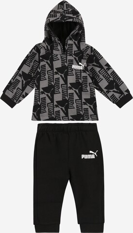 PUMA Костюм для бега в Серый: спереди