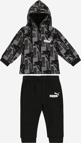 PUMA Sweat suit in Grey: front