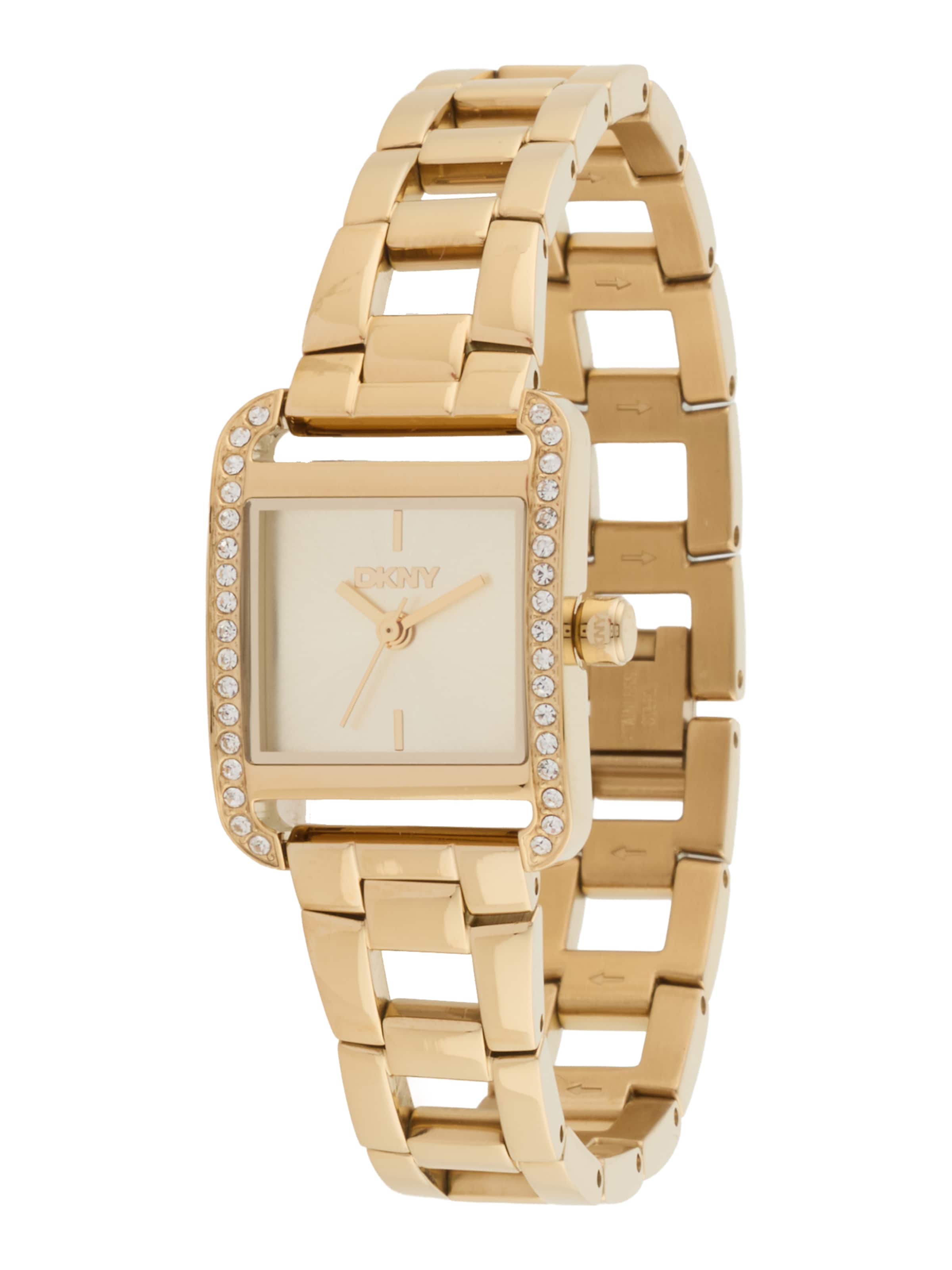 Orologio analogico di DKNY in oro: frontale