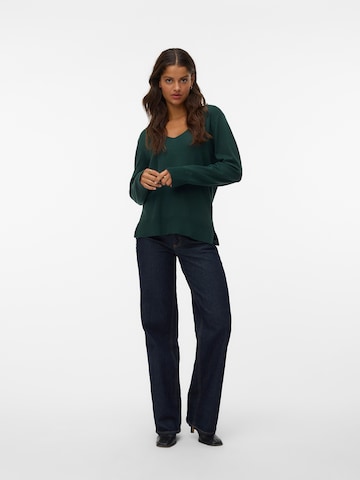 VERO MODA Trui 'VMSILJE' in Groen