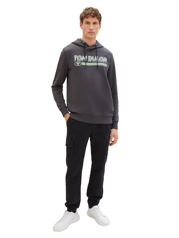 TOM TAILOR Sweatshirt in Grau