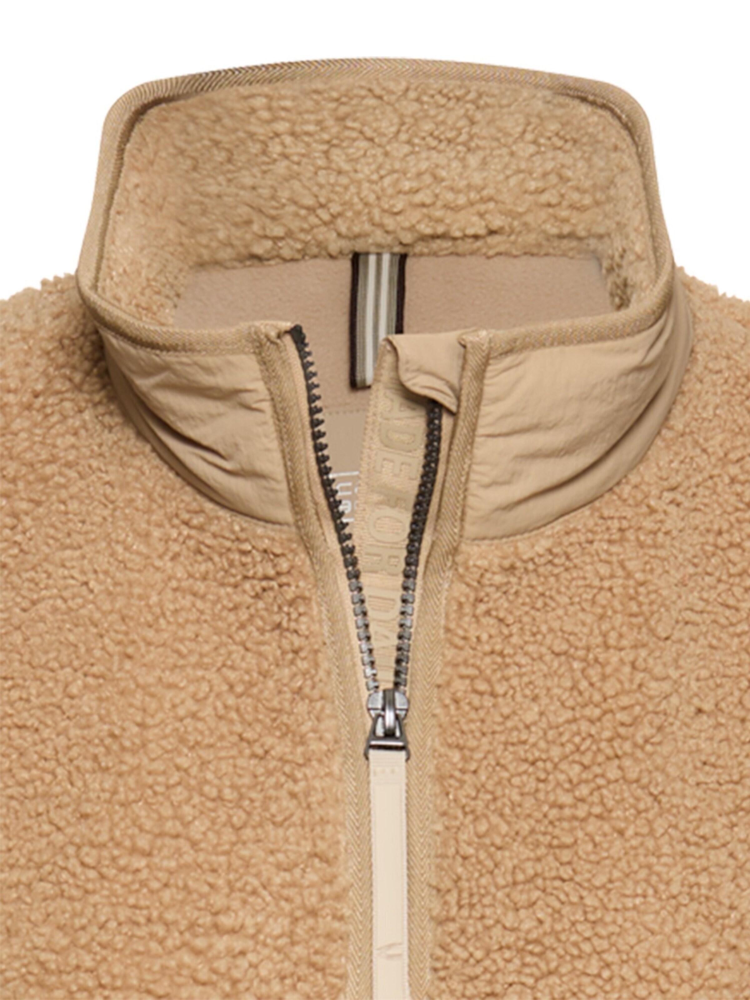 CAMEL ACTIVE Teddy Jacke mit Innentasche in Beige