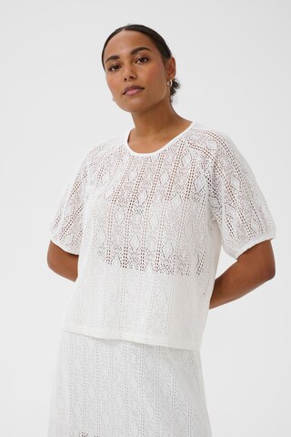 Kaffe - Blusa 'KAdonna' en blanco: frente