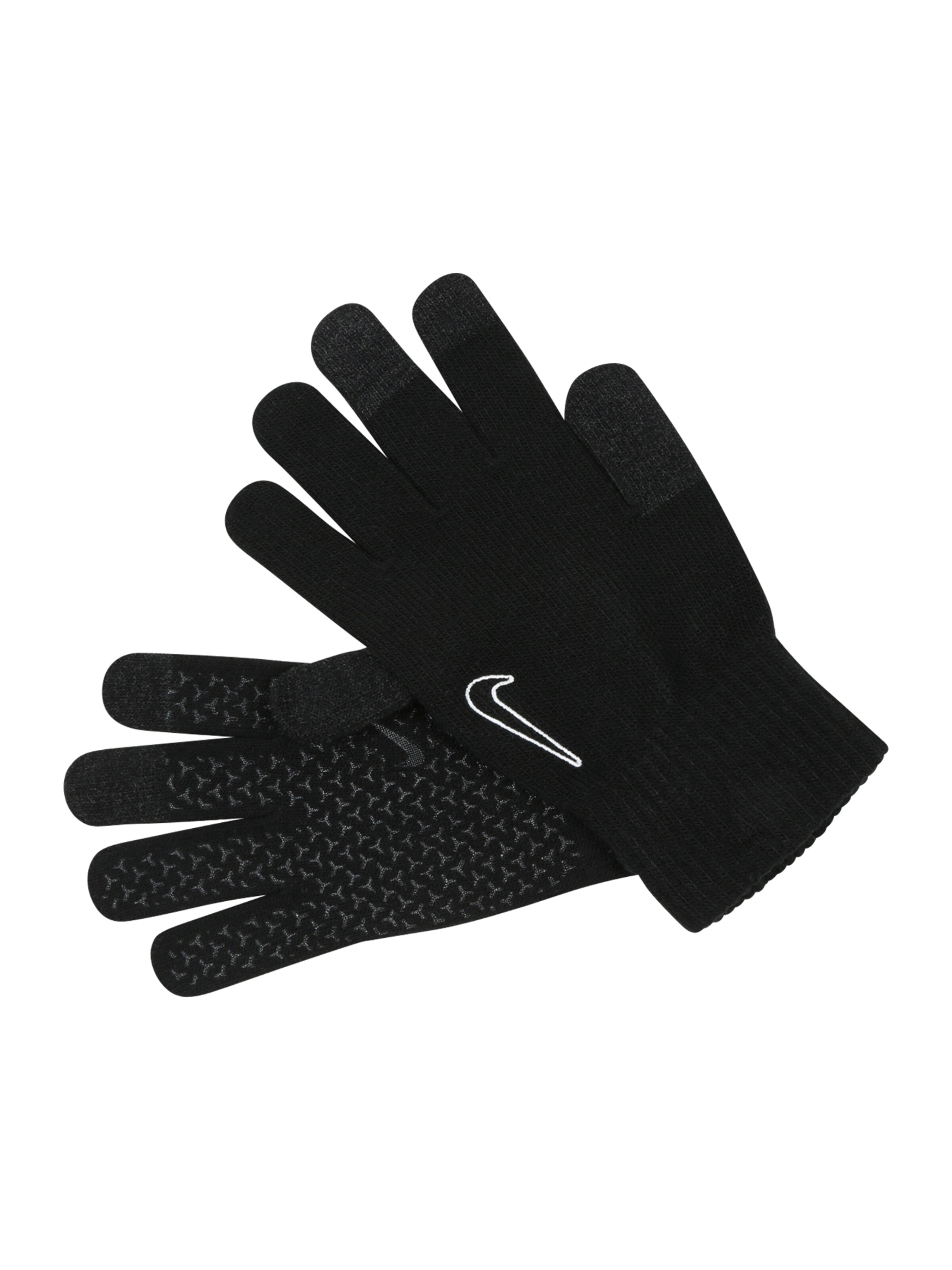 NIKE Sporthandschuhe in Schwarz: Vorderseite