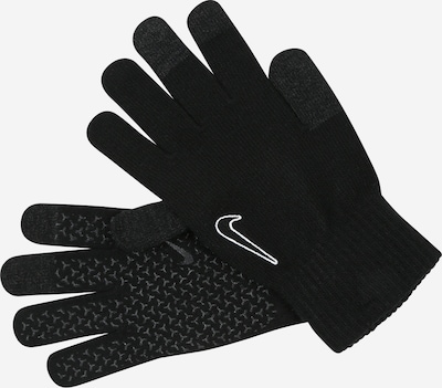 NIKE Sporthandschuhe in S-M in schwarz / weiß, Produktansicht