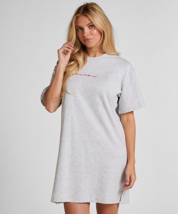 Chemise de nuit Hunkemöller en gris : devant