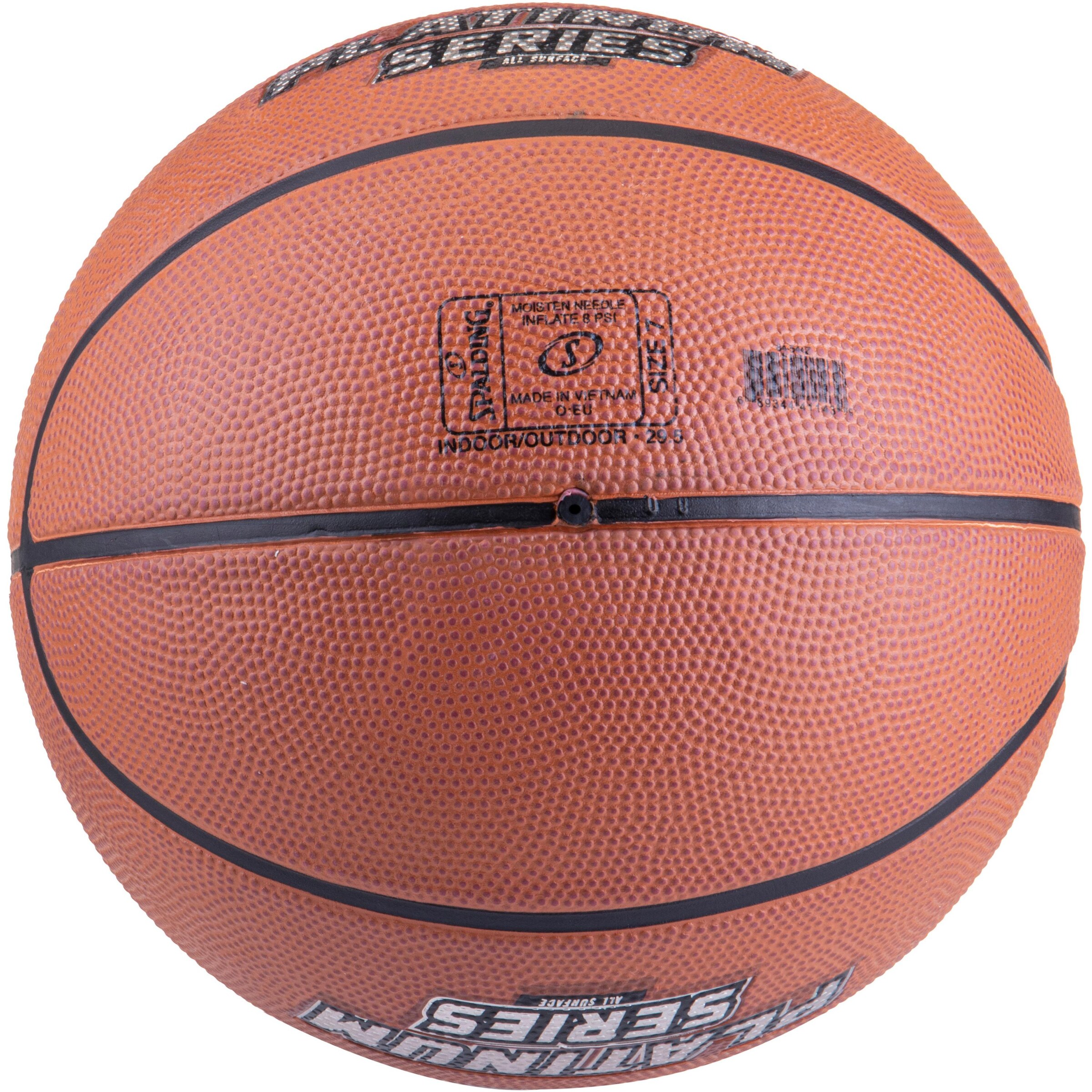 SPALDING Ball 'Platinum Series Rubber' in Orange