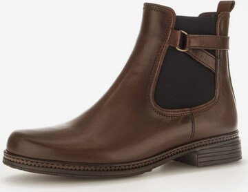 GABOR Chelsea Boots in Brown: front