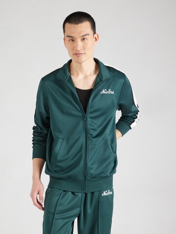 NEW ERA - Sudadera con cremallera en verde: frente