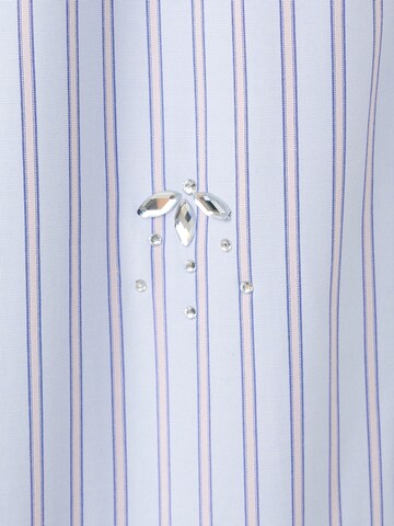 MANGO Regular Hose 'Jewlery' in Blau