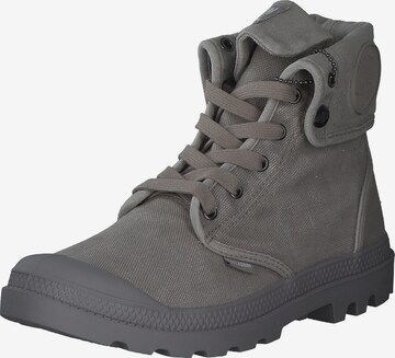 Palladium Lace-Up Boots '02353' in Grey: front