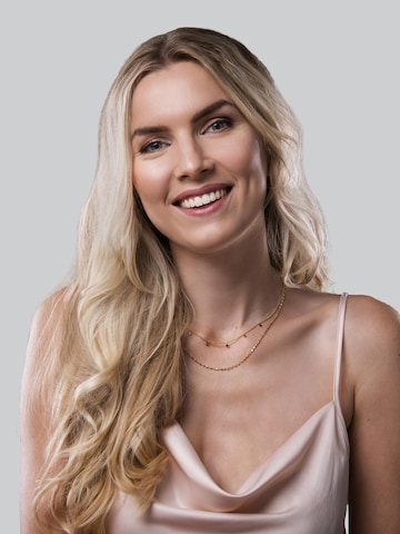 Amberz Ketting 'Agatha' in Goud