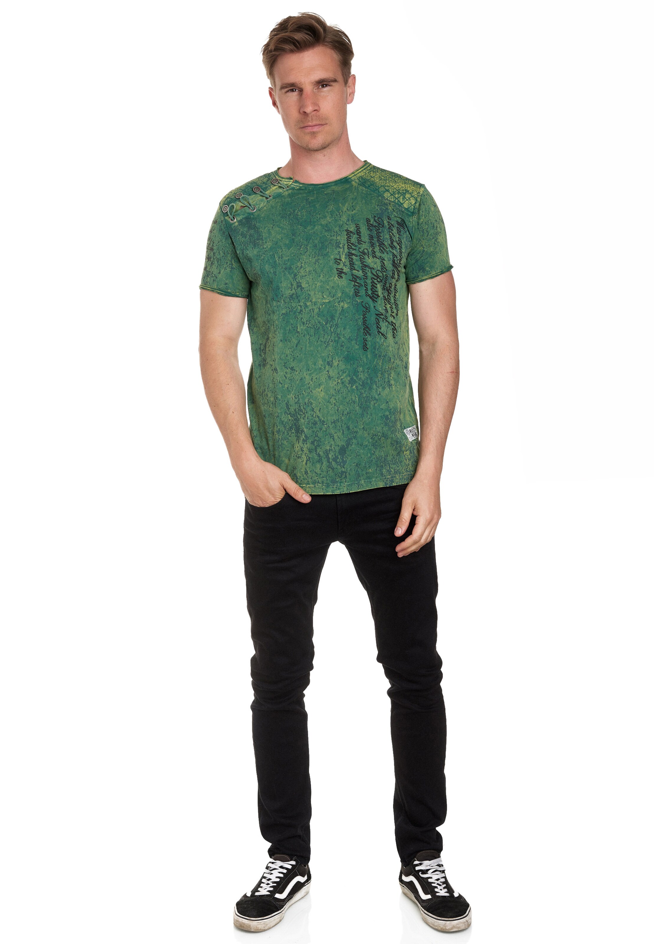 Rusty Neal T-Shirt in Grün