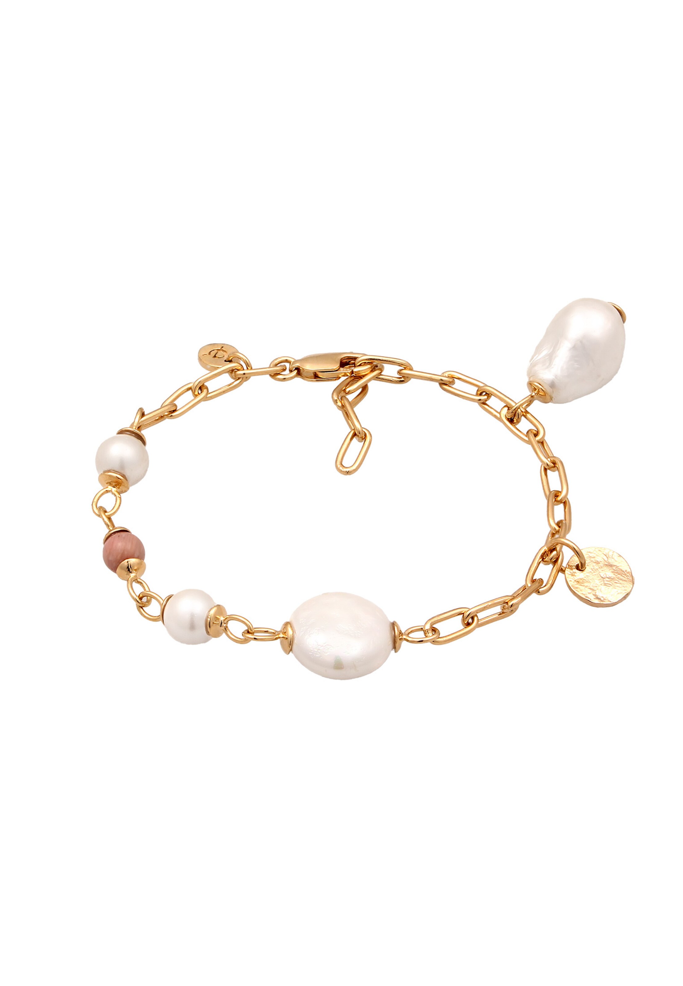 ELLI PREMIUM Armband in Gold: Vorderseite