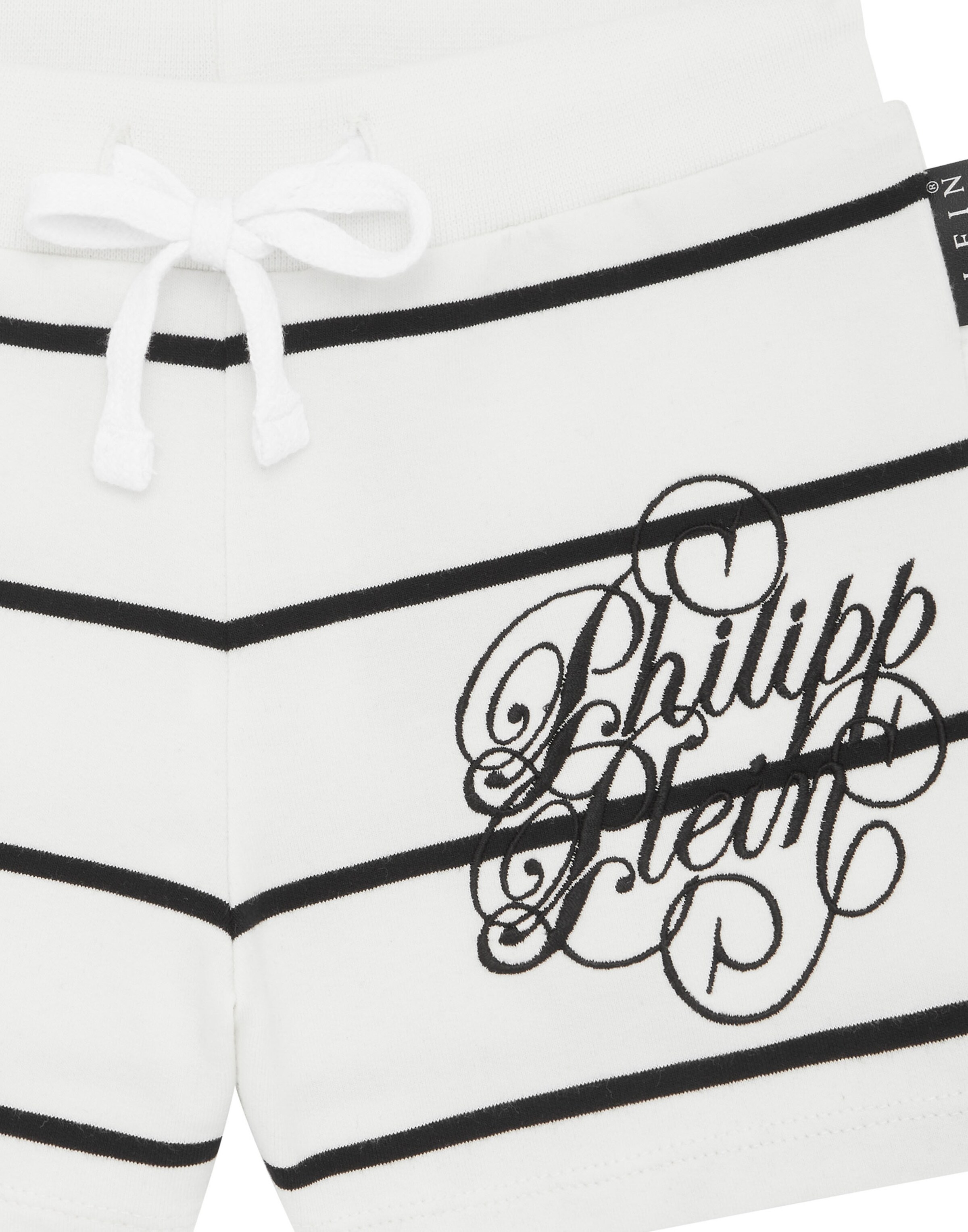 Philipp Plein Regular Shorts in Weiß