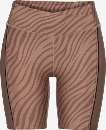 LASCANA ACTIVE Sportbyxa i brun: framsida