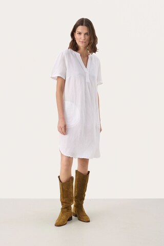 Robe fourreau 'Aminase' Part Two en blanc