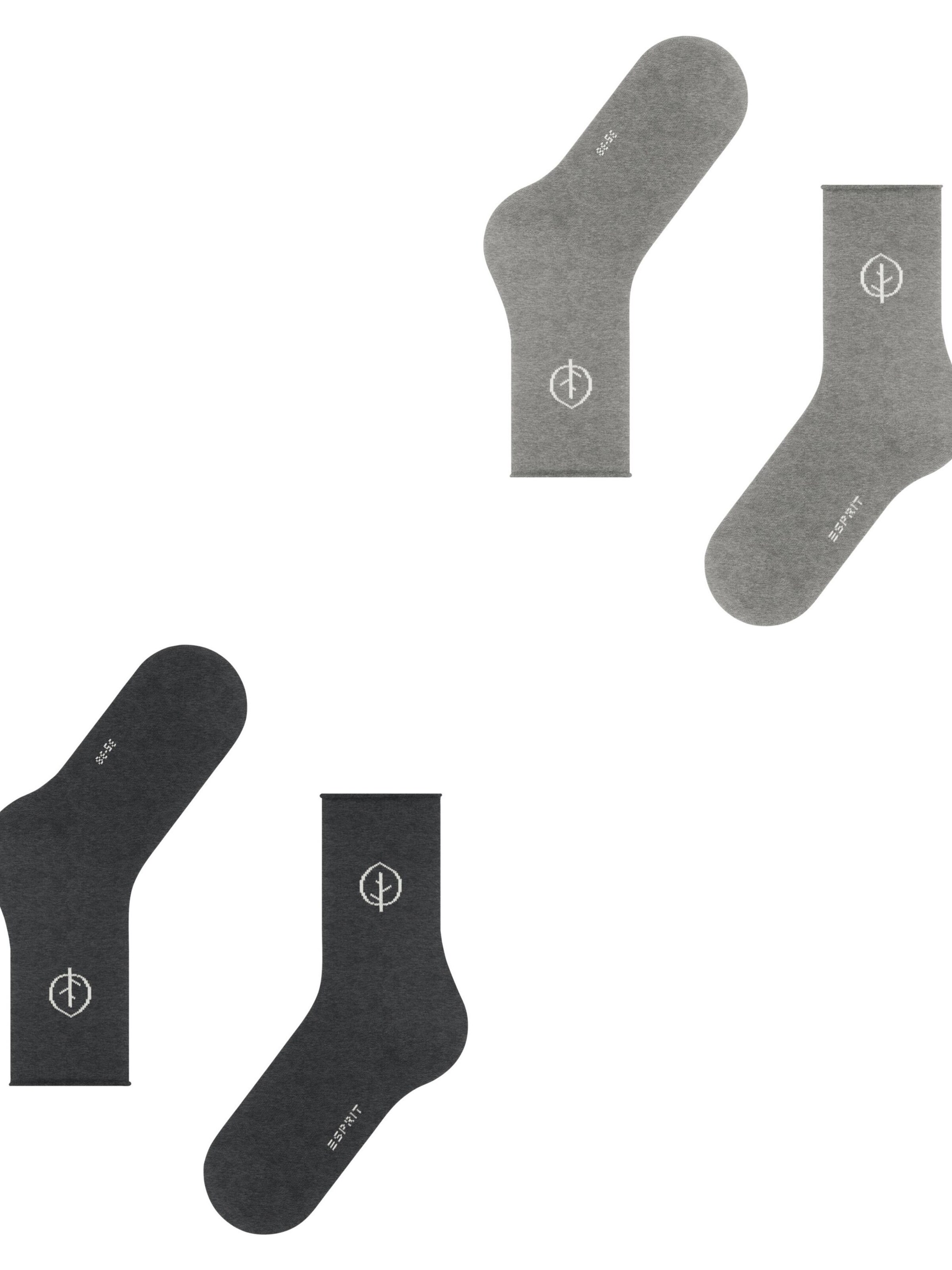 ESPRIT Socks 'Forest 2-Pack' in Mixed colors
