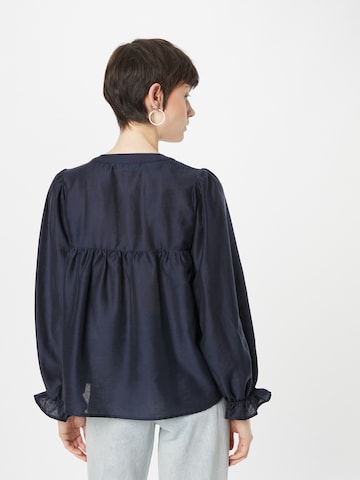 Camicia da donna 'Romina' di MSCH COPENHAGEN in blu