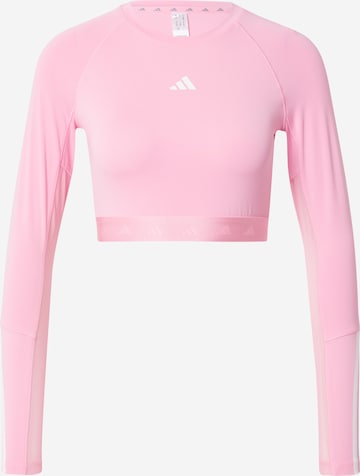 ADIDAS PERFORMANCE Функционална тениска 'HYGLM' в розово: отпред