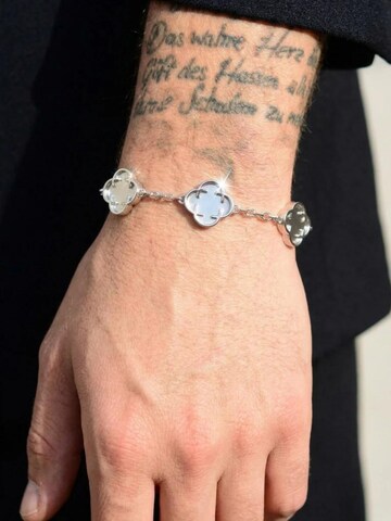 Eternal Bracelet 'Raw Clover' in Silver