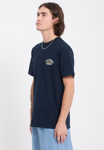 Volcom T-Shirt 'FLYING MACHINE ' in Blau