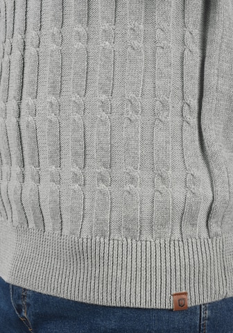 INDICODE JEANS Strickpullover 'Pauletta' in Grau