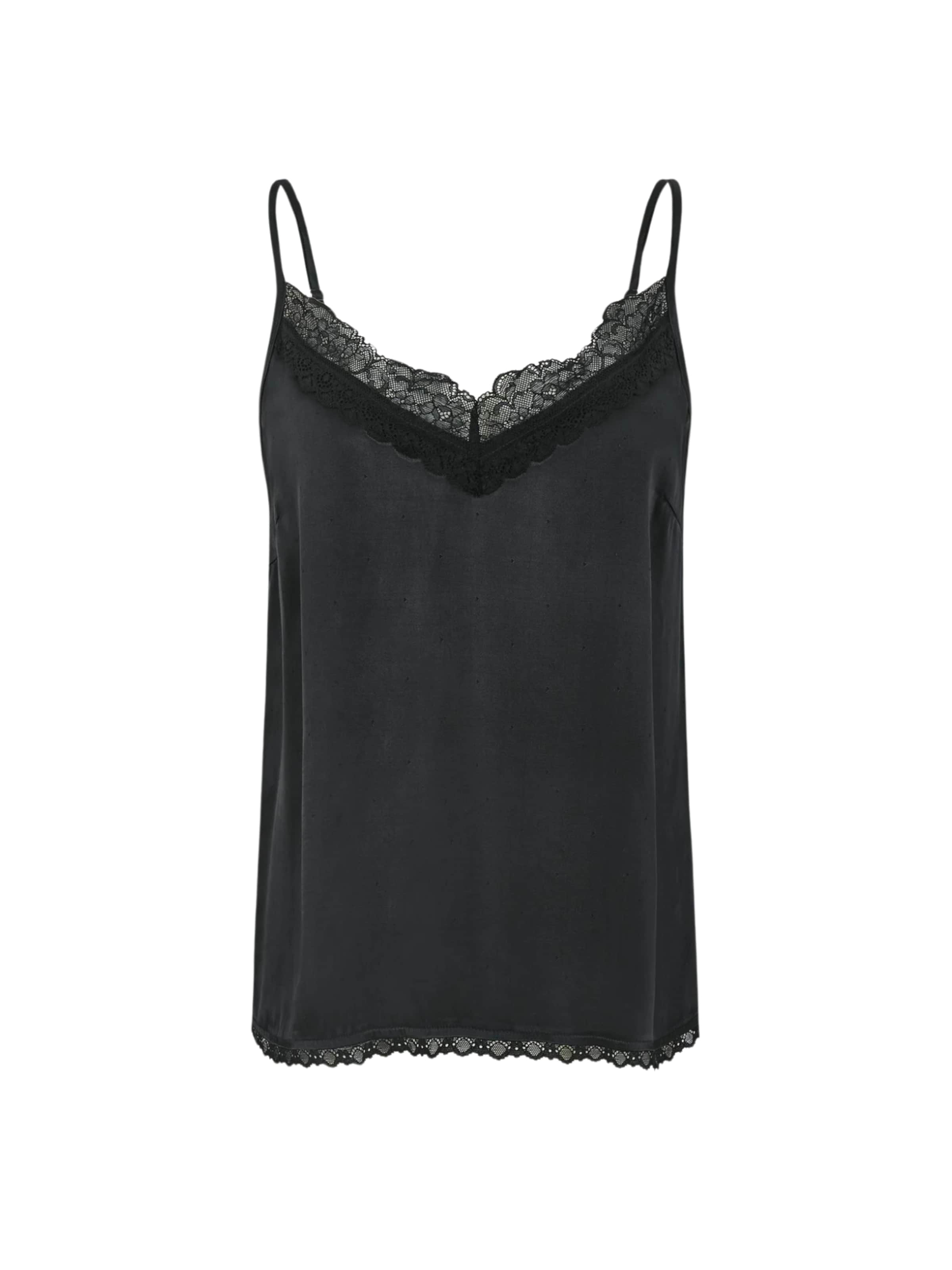 Top 'Francesca' di Soft Rebels in nero: frontale