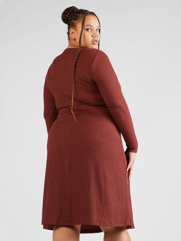 ABOUT YOU Curvy Dress 'Martha' in Brown