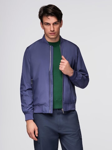 Ombre Tussenjas in Blauw: voorkant